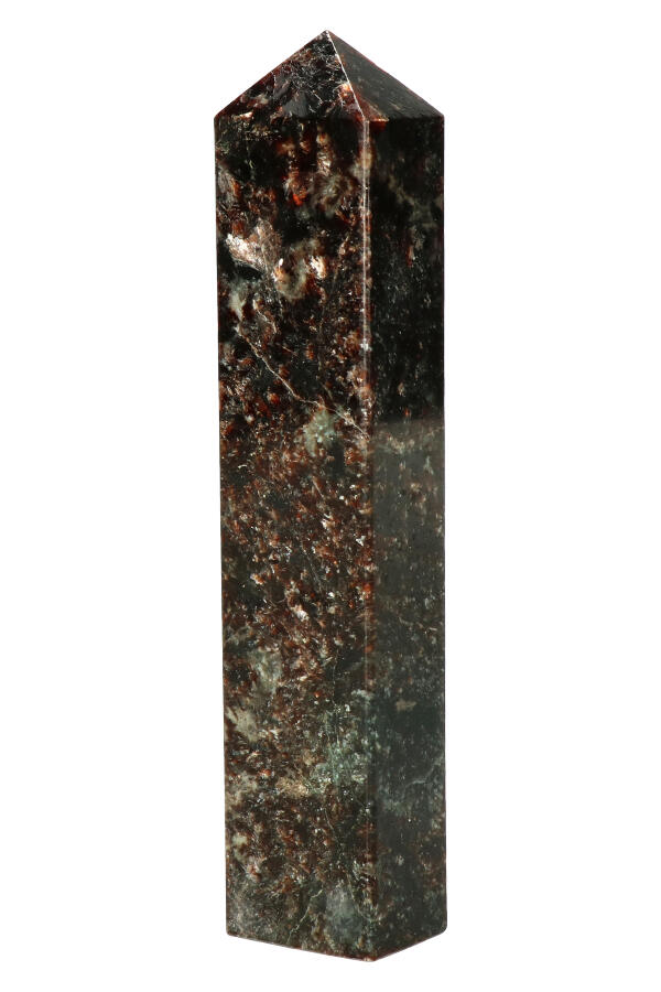 Flogopiet obelisk punt, 18.5 cm, 485 gram - Afbeelding 3