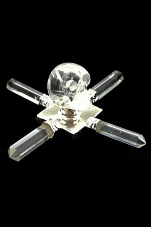 Kristallen schedel energie generator, 8 cm - 10 cm