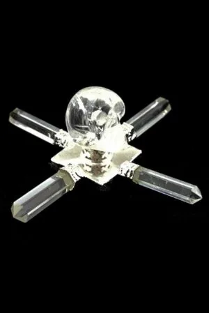 Kristallen schedel energie generator, 8 cm - 10 cm