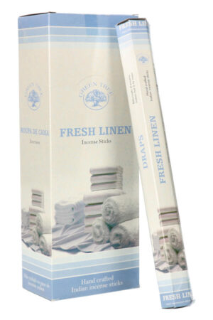 Green Tree Fresh Linnen wierook (Vers Linnen)
