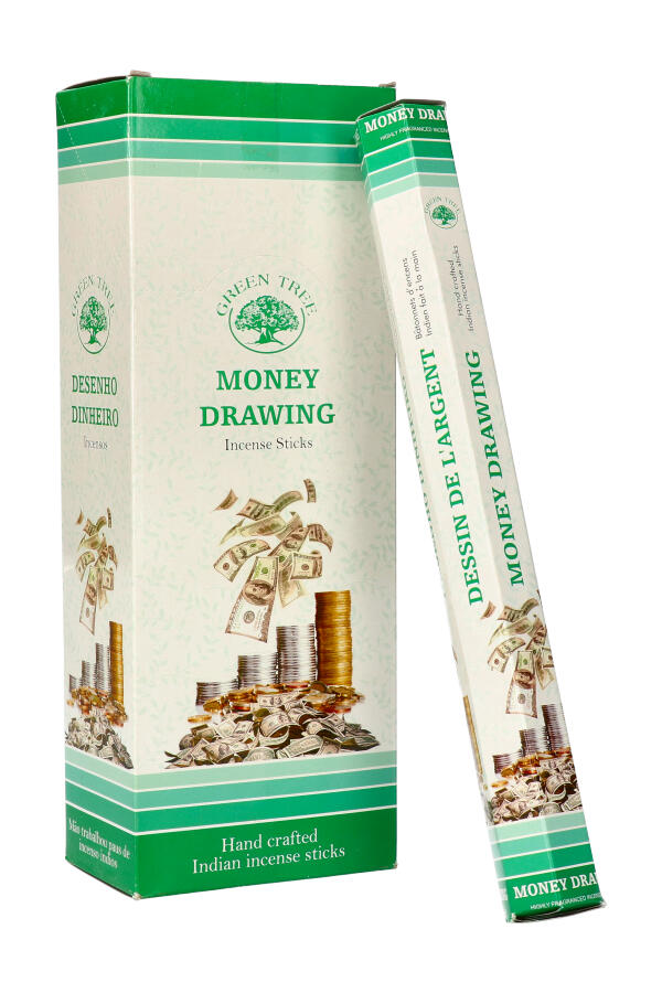 Green Tree Money Drawing (Geld Aantrekken) 1 Green Tree Money Drawing (Geld Aantrekken)