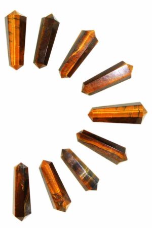 Tijgeroog dubbelpunten, 4-5 cm, ideaal voor een grid