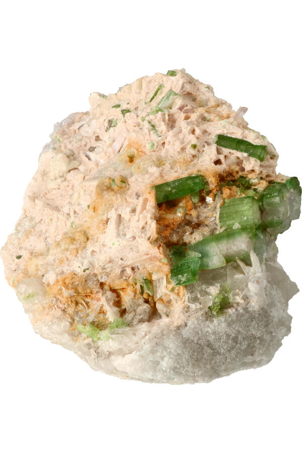 Groene Toermalijn 11.5 cm, 787 gram