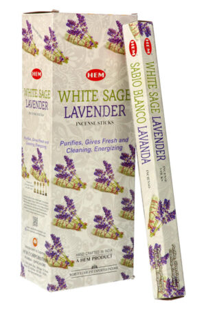 White Sage Lavender (Witte Salie met Lavendel) wierook HEM