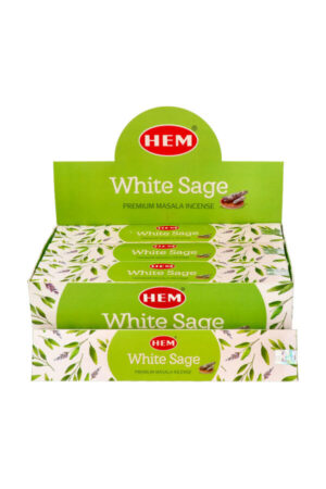 White Sage premium masala wierook (Witte Salie), HEM