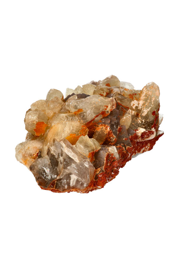 Hondentand Calciet op Fluoriet kubussen, 23.5 cm, 4.1 kg