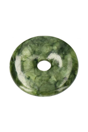 Jade donut hanger, 4 cm