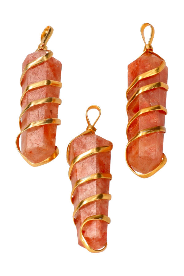 Hanger_Goud_Dubbelpunt_Zonnesteen_1