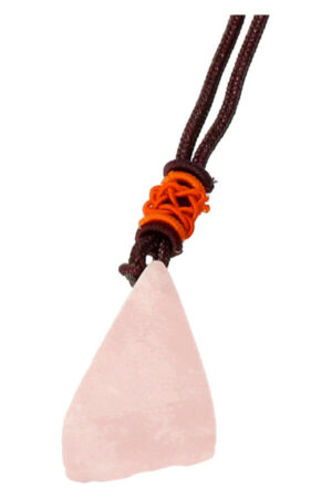 Rozenkwarts ketting Tibetaans, circa 2 cm