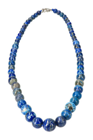 Lapis Lazuli kralenketting 6-10mm, 45cm