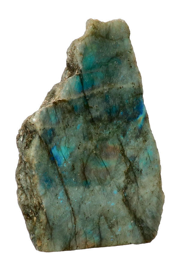 Labradoriet aan een zijde gepolijst, SUPER SALE, diverse gewichten van 50 gram tot 3 kilogram, Madagaskar - Afbeelding 7