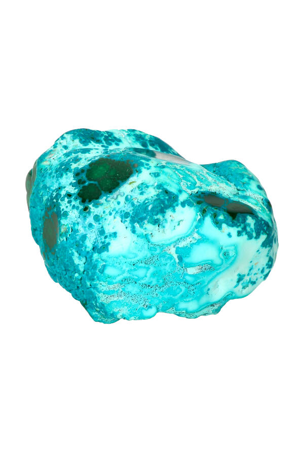 Chrysocolla met Turkoois en Malachiet, half gepolijst, 14.5 cm, 1.43 kg, Congo 4 Chrysocolla met Turkoois en Malachiet, half gepolijst, 14.5 cm, 1.43 kg, Congo - Afbeelding 4