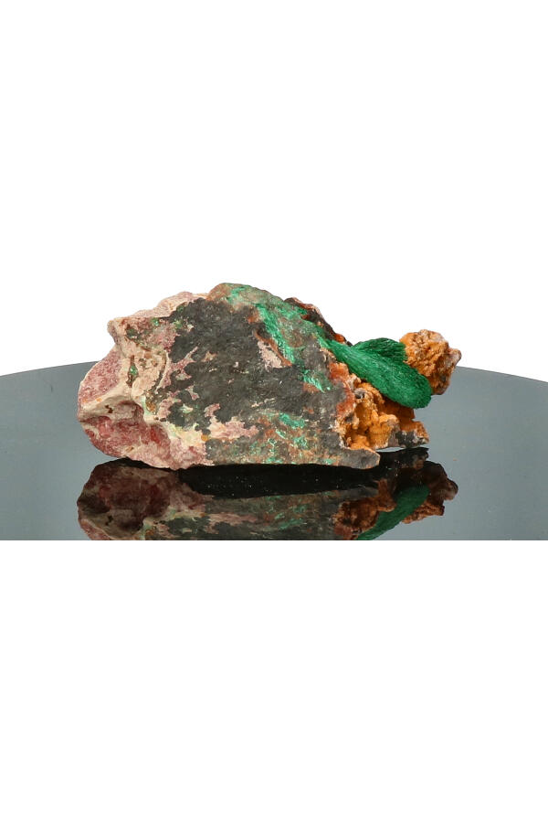 Malachiet Gekristalliseerd Ruw, Marokko, 8 cm, 47 gram - Afbeelding 2