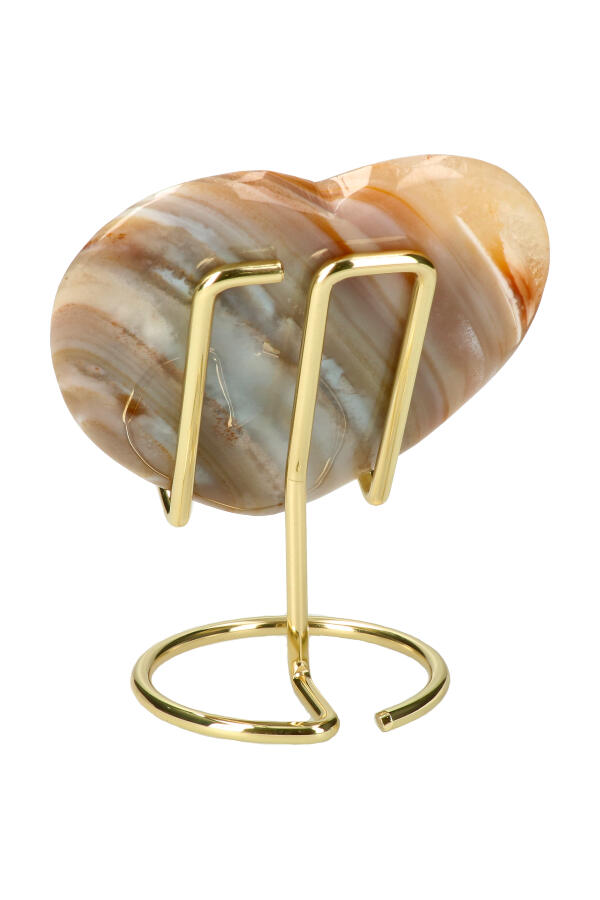 Mineralen standaard, 11 cm, goudkleurig 3 Mineralen standaard, 11 cm, goudkleurig - Afbeelding 3