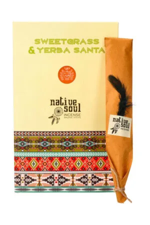Native Soul wierook Sweetgrass & Yerba Santa