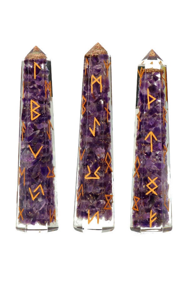 Runen stenen set Carneool, 25 delig - Afbeelding 4