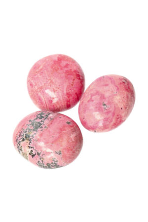 Rhodochrosiet palmsteen, 5 cm, 100-130 gram