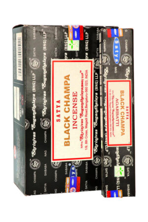 Satya Black Champa wierook 15 gram (Sandelhout en Woud kruiden)