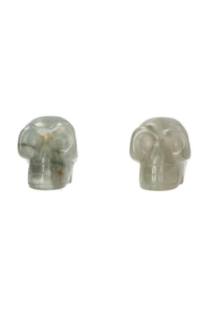 Agaat kristallen schedel, 4 cm