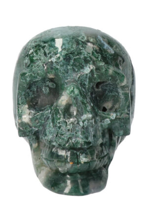 Mosagaat kristallen schedel, 10,5 cm, 746 gram