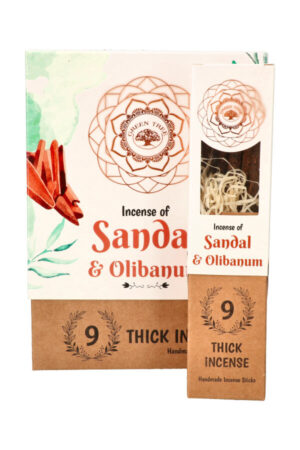 Green Tree Sandalo & Olibanum Botanical Incense (Sandal & Olibanum)