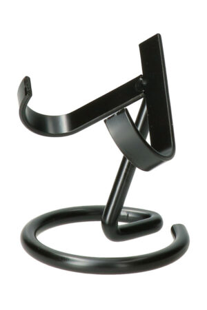 Mineralen standaard 'Vlinder', 5 cm Zwart