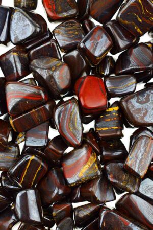 Tijgerijzer steen, gepolijst, diverse opties van 2.5 tot 5 cm, Pakistan