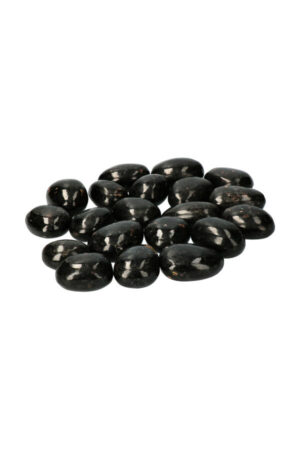 Star Galaxy Gold Steen (Indiase Nuummiet)  trommelstenen, 2.5 a 3.5 cm, 15-25 gram.