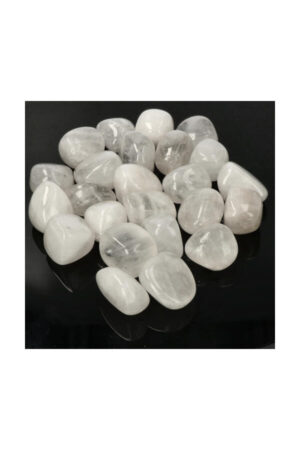 Bergkristal trommelstenen, 2-3 cm, van 1 steen tot 1 kilo