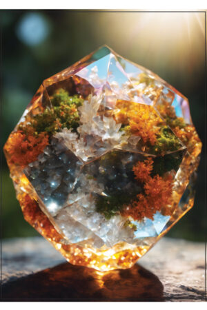 Kaart 'Fantoomkwarts', 10.5 x 14.8 cm