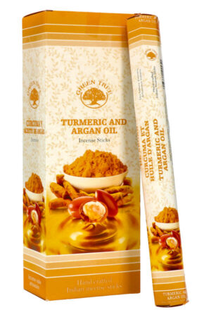 Green Tree Turmeric and Argan Oil wierook (Kurkuma en Argan Olie)