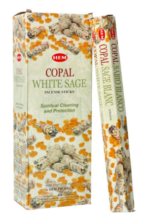 Copal White Sage wierook (Kopaal Witte Salie), HEM