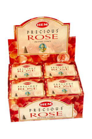 Precious Rose kegel wierook, HEM