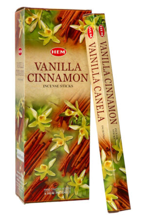 Vanilla Cinnamon wierook (Vanille Kaneel), HEM