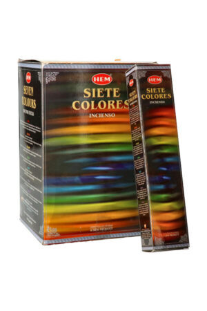Seven colours (zeven kleuren) wierook, HEM