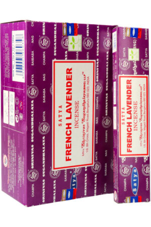 Satya Franse Lavendel (French Lavender) wierook 15 gram