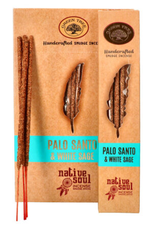 Smudge Incense Native Soul Palo Santo & White Sage (Palo Santo & Witte Salie)