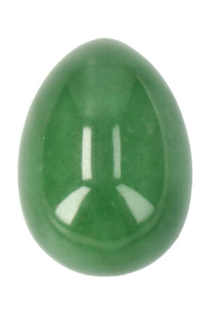 Aventurijn Yoni Ei, diverse maten, met of zonder gaatjes