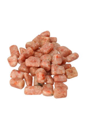 Zonnesteen trommelstenen, per steen of zakken van 100 gram tot 1 kg, 2.5 a 3.5 cm, 10-20 gram, India