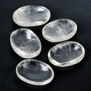 Bergkristal duimsteen worrystone