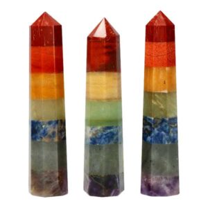 7 chakra punt edelsteen
