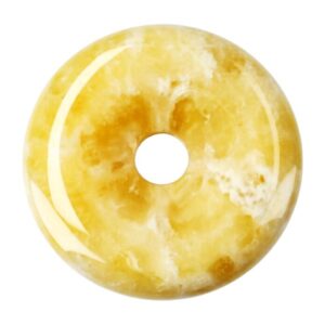 Golden healer lemurian donut hanger 12 mm