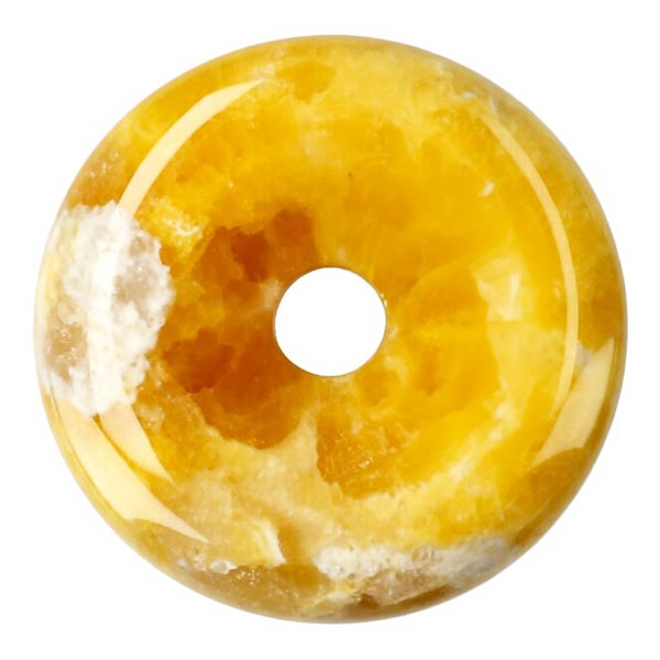 Golden healer lemurian donut hanger 12 mm