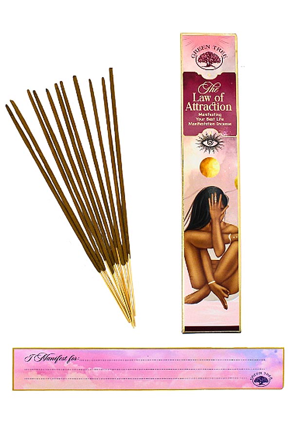 The Law of Attraction Manifestation wierook van Green Tree - Afbeelding 2
