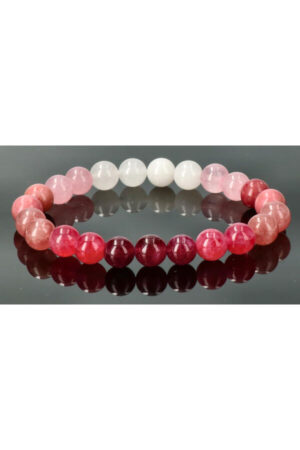 'Liefdes Spreuk' armband, 8 mm, 18.5 cm