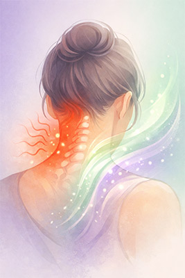 fysieke nekpijn met spirituele grondslag?