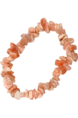 Zonnesteen splitarmband, 17-19 cm